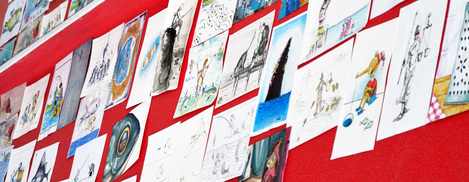 Wystawa rysunków nadesłanych na XVI Międzynarodowy Konkurs Rysunku Satyrycznego KARPIK 2018